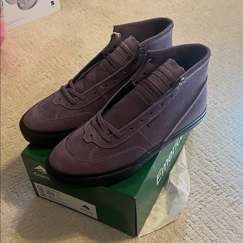 Emerica Men's Sneakers in Deep Purple